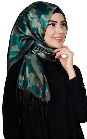 Kamuflaj İpeksi Şal 5550-19