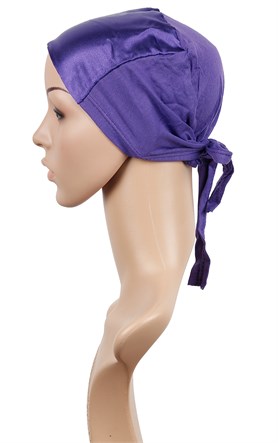 Saten Eşarp Bonesi 2508-8