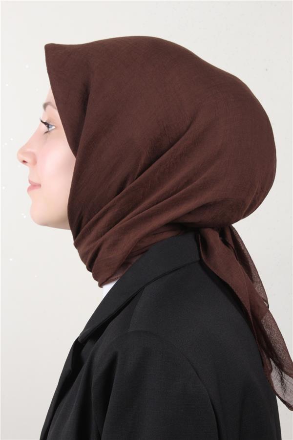 Comfort Pamuk Eşarp 2780-1 Acı Kahve