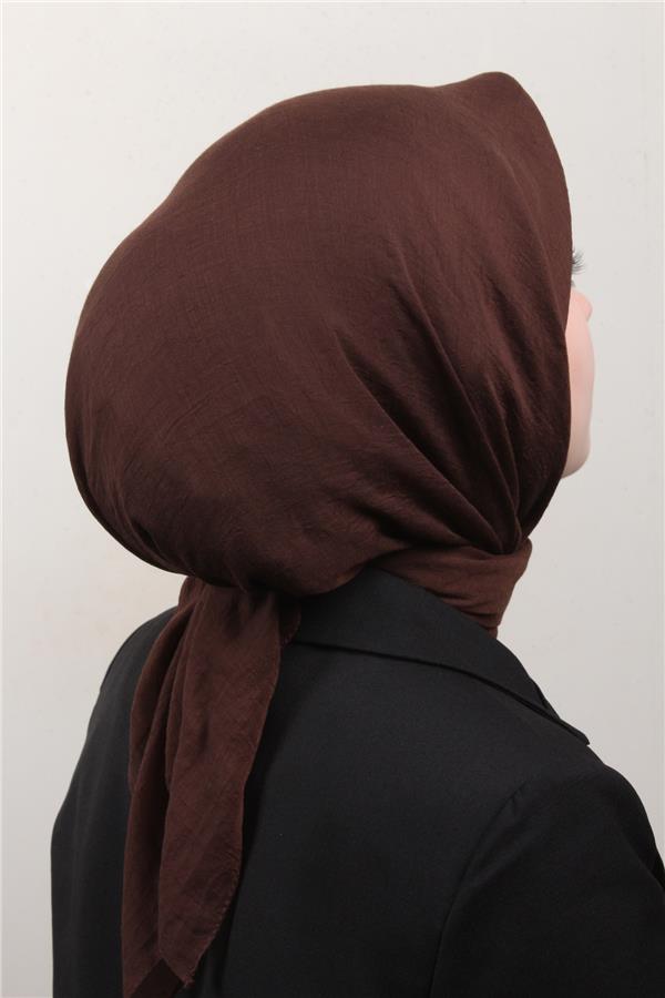 Comfort Pamuk Eşarp 2780-1 Acı Kahve