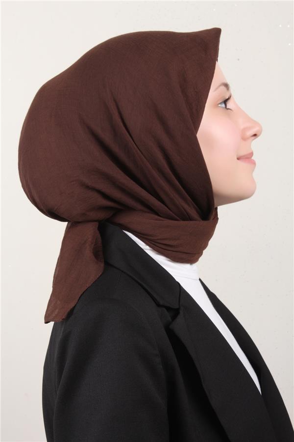 Comfort Pamuk Eşarp 2780-1 Acı Kahve