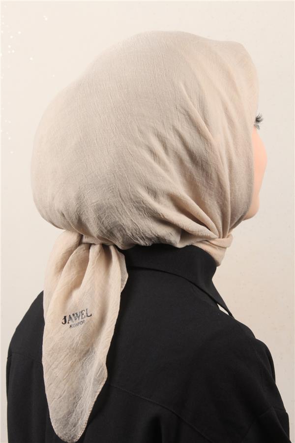 Comfort Pamuk Eşarp 2780-10 Bej