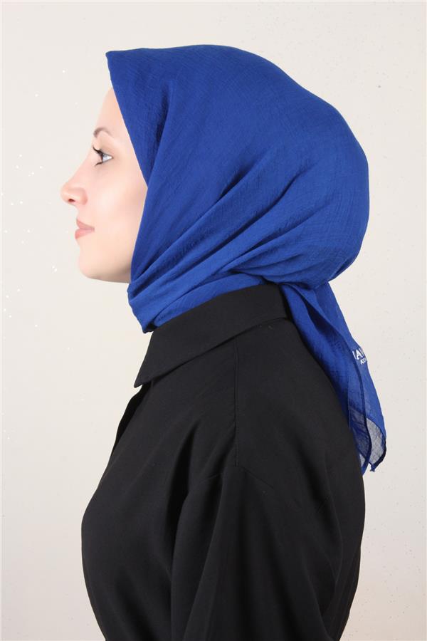 Comfort Pamuk Eşarp 2780-12 Saks Mavisi