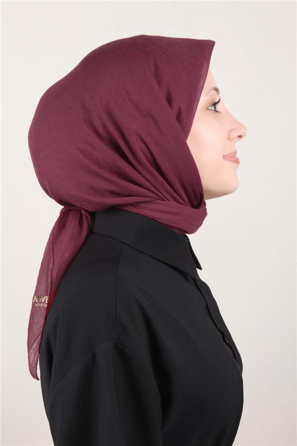 Comfort Pamuk Eşarp 2780-15 Bordo