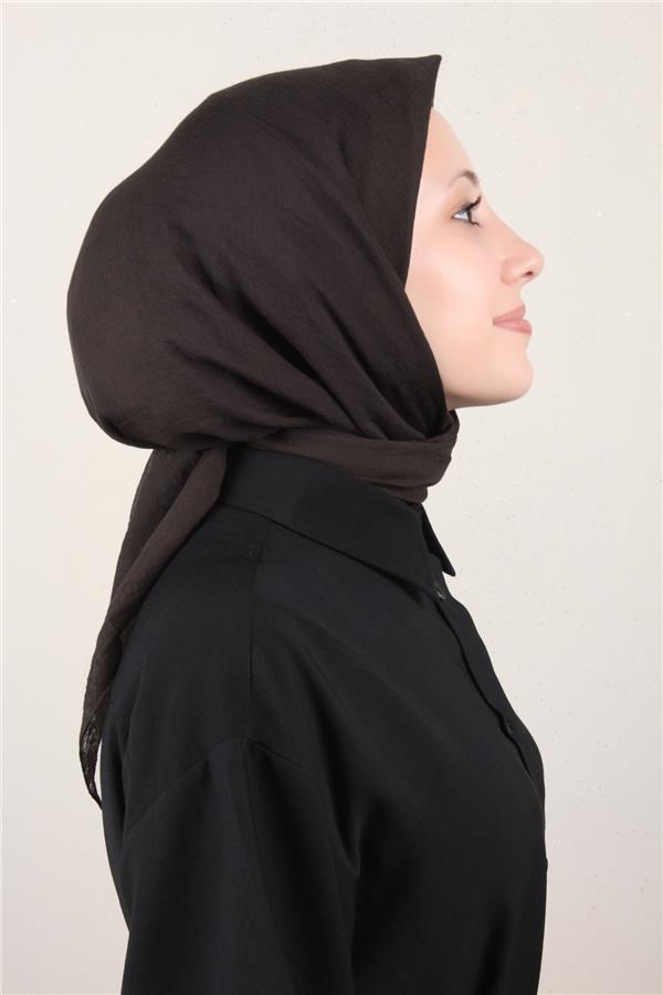 Comfort Pamuk Eşarp 2780-16 Acı Kahve