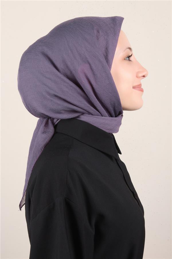 Comfort Pamuk Eşarp 2780-20 İncir Moru