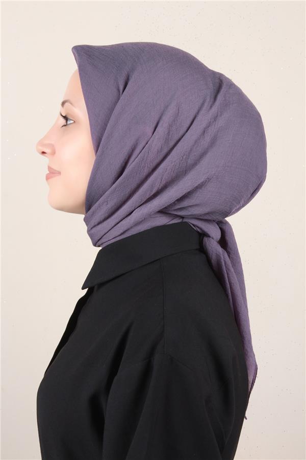 Comfort Pamuk Eşarp 2780-20 İncir Moru