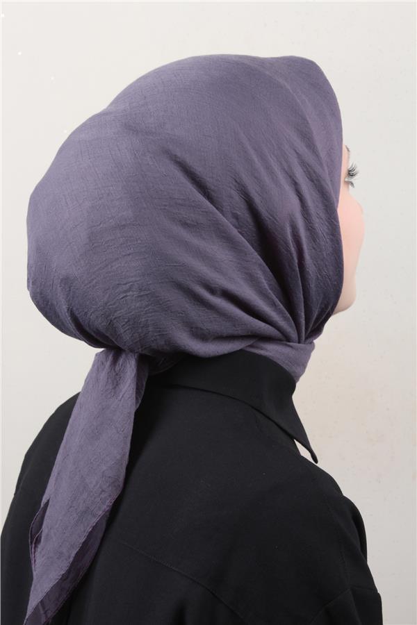 Comfort Pamuk Eşarp 2780-20 İncir Moru