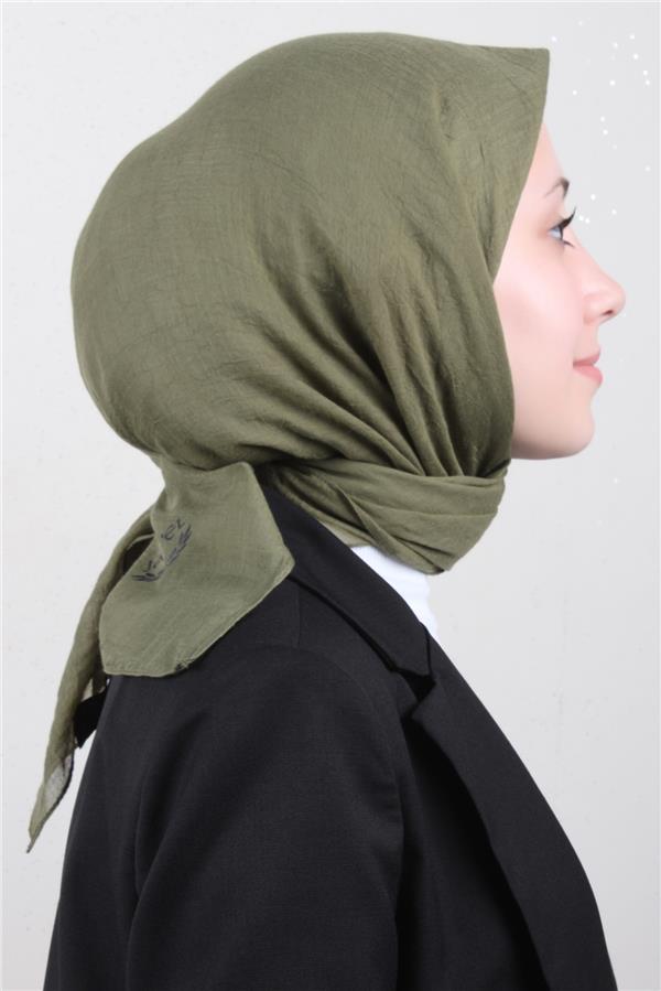 Comfort Pamuk Eşarp 2780-6 Haki