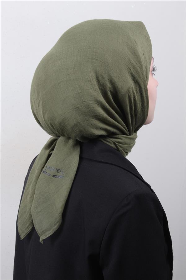 Comfort Pamuk Eşarp 2780-6 Haki