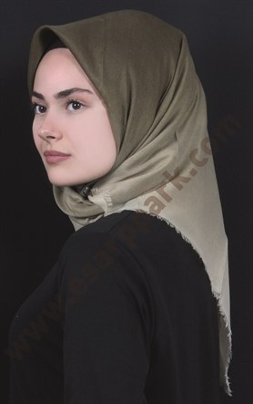 Coton Kare Eşarp 1203-5
