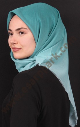 +Coton Kare Eşarp 1203-7