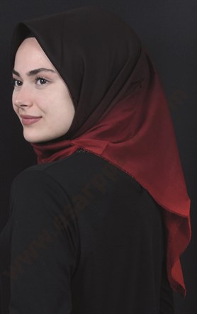 Coton Kare Eşarp 1203-8