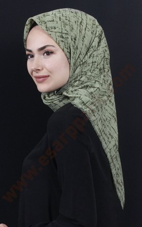 Coton Kare Eşarp 1207-13