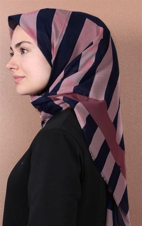 Coton Kare Eşarp 1207-47