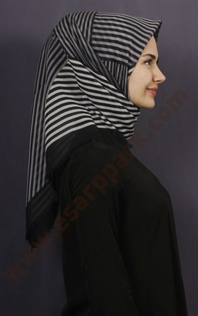 Coton Kare Eşarp 1208-2