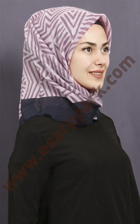 Coton Kare Eşarp 1209-15