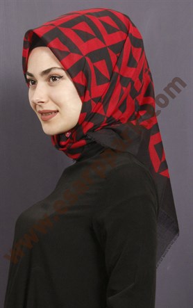 Coton Kare Eşarp 1209-32