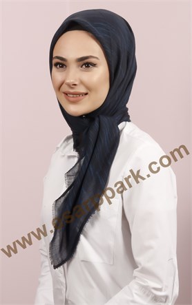 Coton Kare Eşarp 1212-14