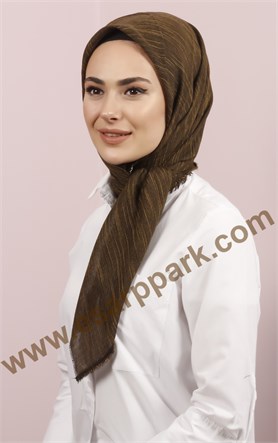 Coton Kare Eşarp 1212-15