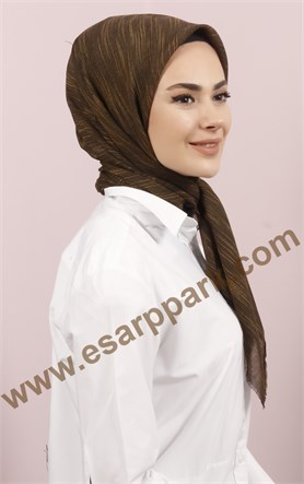 Coton Kare Eşarp 1212-15