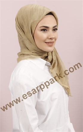 Coton Kare Eşarp 1212-3