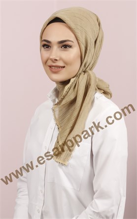 Coton Kare Eşarp 1212-3