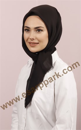 Coton Kare Eşarp 1212-4
