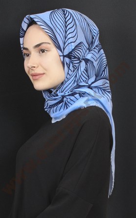 Coton Kare Eşarp 1214-1