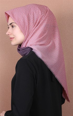 Coton Kare Eşarp 1214-10