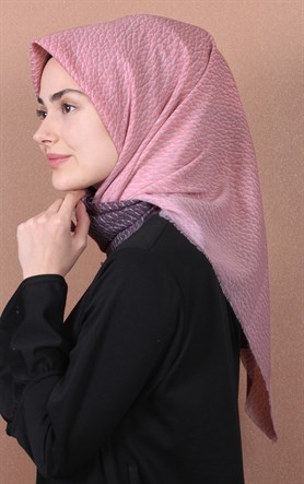 Coton Kare Eşarp 1214-10