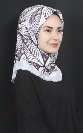 Coton Kare Eşarp 1214-12