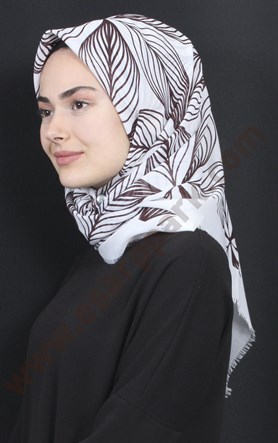 Coton Kare Eşarp 1214-12