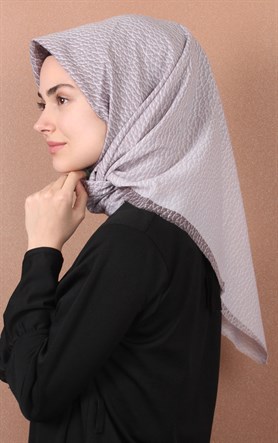 Coton Kare Eşarp 1214-18