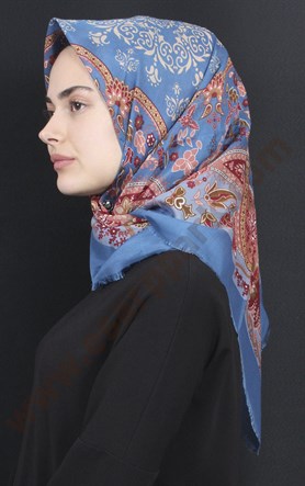 Coton Kare Eşarp 1214-32