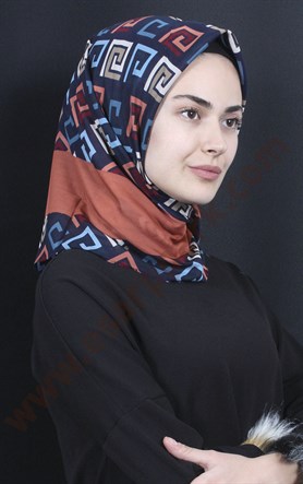 Coton Kare Eşarp 1214-33