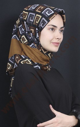 Coton Kare Eşarp 1214-34