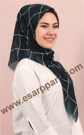 Coton Kare Eşarp 1214-37