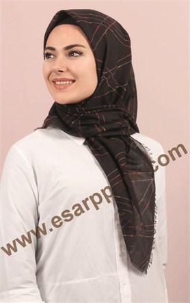 Coton Kare Eşarp 1214-39