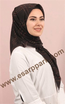Coton Kare Eşarp 1214-39