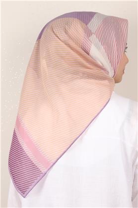 Coton & Silk Eşarp 3646-9 Lavanta