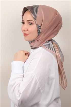 Coton & Silk Eşarp 3646-4 Rose