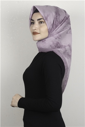 Coton & Silk Eşarp 3633-1 Gül Kurusu