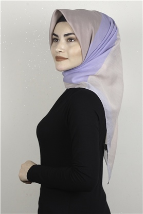 Coton & Silk Eşarp 3634-1 Violet