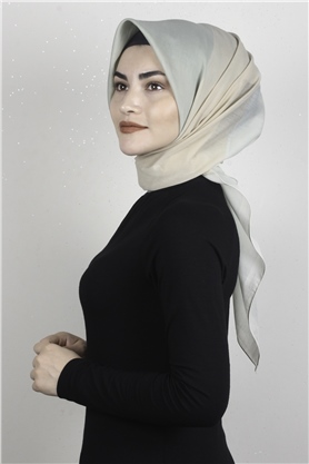 Coton & Silk Eşarp 3634-14 Su Yeşili