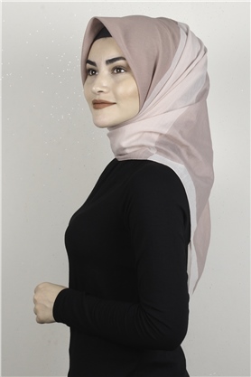 Coton & Silk Eşarp 3634-4 Pudra