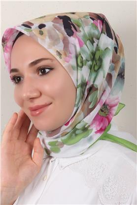 Coton & Silk Eşarp 3648-8 