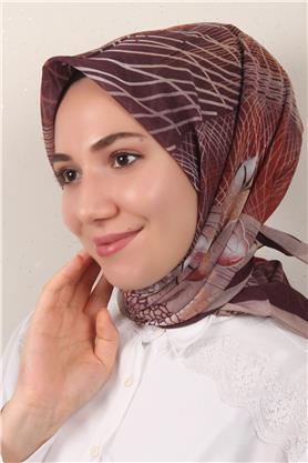 Coton & Silk Eşarp 3649-2