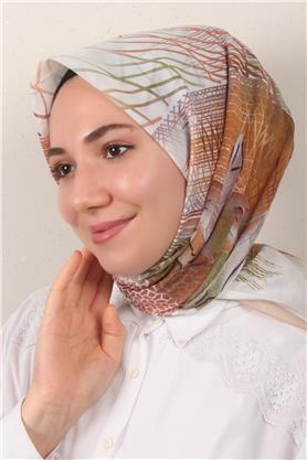 Coton & Silk Eşarp 3649-4