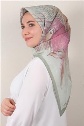 Coton & Silk Eşarp 3649-6